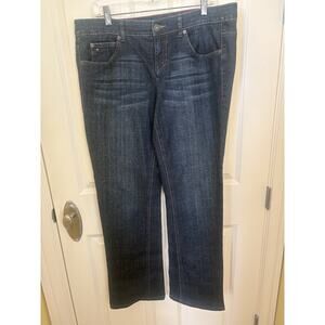 Tommy Hilfiger Women's American Freedom Boot blue bootcut jeans Size 14
